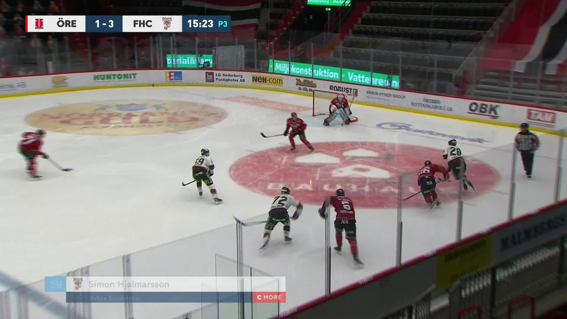 Örebro Hockey - Frölunda HC 1-4