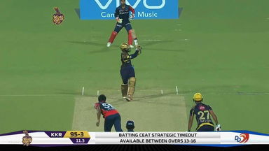 M13: KKR vs DD – Dinesh Karthik Six