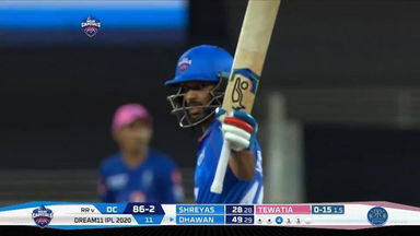 Shikhar Dhawan's fantastic 57(33)