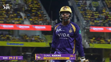 IPL 2026 M22: CSK vs KKR - Sunil Narine Wicket