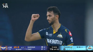 IPL 2025 M26: LSG vs GT - Rishabh Pant Wicket