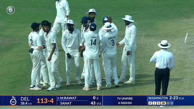 Ranji Trophy 2024/25, Delhi vs Tamil Nadu, Day 4: Match Highlights