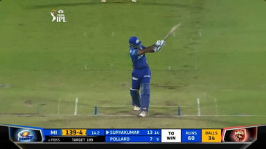 M23: MI vs PBKS – Suryakumar Yadav Six