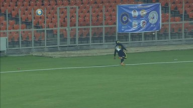 Abhishek Sharma superb fielding effort near the boundary rope