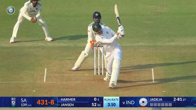 IND vs SA 2025, 2nd Test: Marco Jansen Six