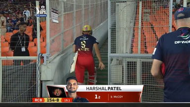 Q2: RR vs RCB – Harshal Patel Wicket