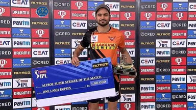M40: RR vs SRH – Altroz Super Striker of the Match – Manish Pandey