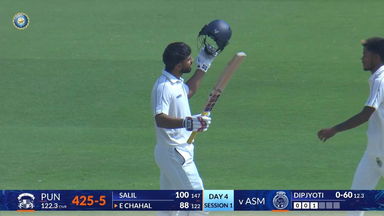 Ranji Trophy 2026-27, PCA vs ACA: Salil Arora puts on a fine show with 110(152)