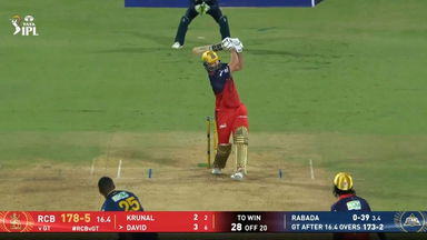 IPL 2026 M34: RCB vs GT - Tim David Six