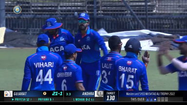 Syed Mushtaq Ali Trophy 2022: Ricky Bhui's sharp diving catch