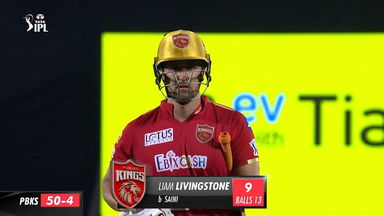 M66: PBKS vs RR – Liam Livingstone Wicket