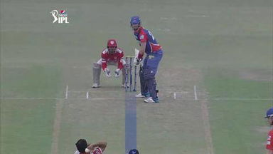 M55: KXIP vs DD – Kevin Pietersen Wicket