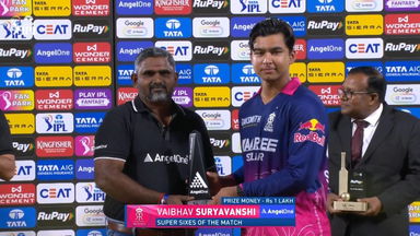 IPL 2026 M03: RR vs CSK - Angel One Super Sixes of the Match - Vaibhav Sooryavanshi