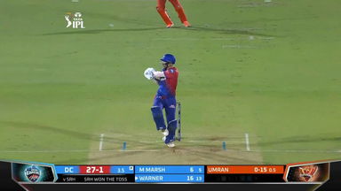 M50: DC vs SRH – David Warner Six