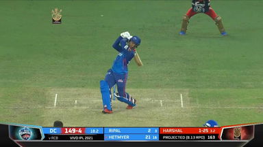 M56: RCB vs DC – Shimron Hetmyer Six