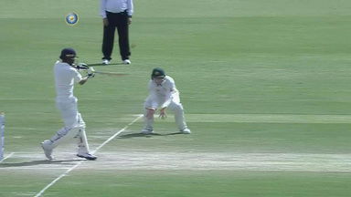IND vs AUS 2017 - 4th Test day 4: Ajinkya Rahane six