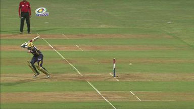 M53: MI vs KKR – Eoin Morgan Wicket