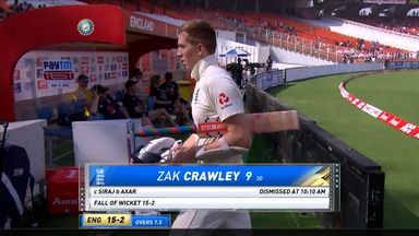 IND vs ENG 2021, 4th Test, Day 1: Zak Crawley Wicket