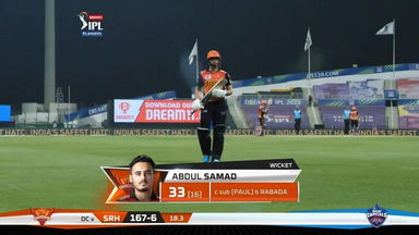 Q2: DC vs SRH – Abdul Samad Wicket