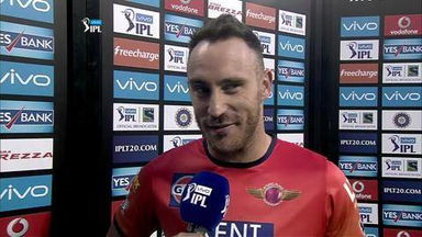 M1: MI vs RPS – Francois du Plessis Interview