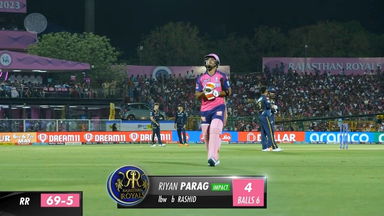 M48: RR vs GT – Riyan Parag Wicket