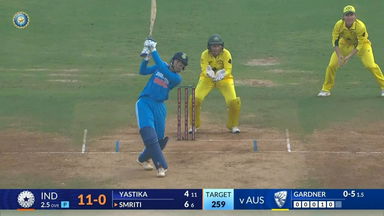 IND-W vs AUS-W 2023-24, 2nd ODI: Smriti Mandhana Six