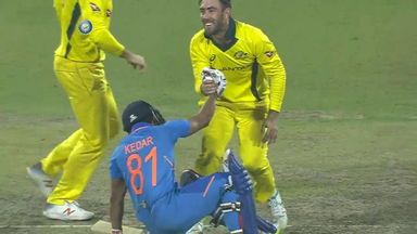 Humpty Dumpty Kedar has a great fall