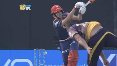 That is one strong Leg-stump out there