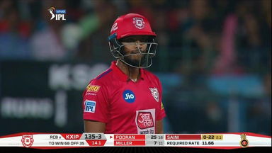 Nicholas Pooran's fighting 46(28)