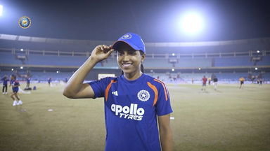 Niki Prasad's special start to international cricket