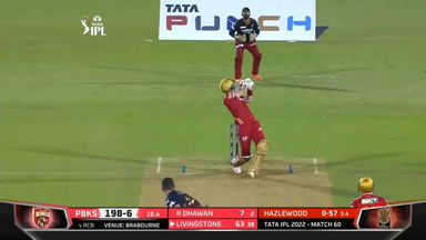M60: RCB vs PBKS – Liam Livingstone Six