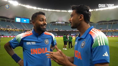 Team India members react to Hardik Pandya's nerve-racking finish against Australia
