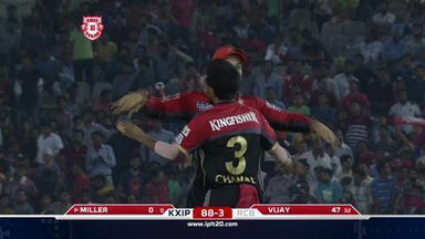 M39: KXIP vs RCB – David Miller Wicket