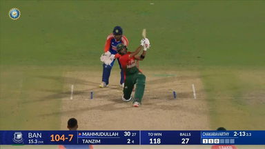IND vs BAN 2024, 2nd T20I: Mahmudullah Six