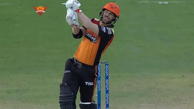 M38: SRH vs KKR – David Warner Six