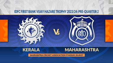 Vijay Hazare Trophy 2023 PQF2, Kerala vs Maharashtra: Match Highlights