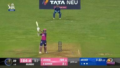 M42: MI vs RR – Yashasvi Jaiswal Six