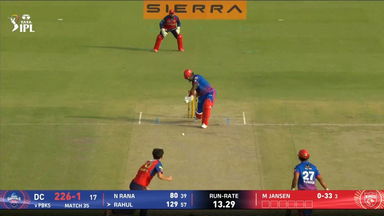 IPL 2026 M35: DC vs PBKS - KL Rahul Six