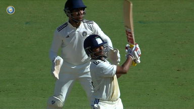DULEEP TROPHY 2024, India A vs India B: India B 1st Innings Super Sixes