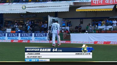 IND vs BAN 2019, 1st Test, Day 3: Mushfiqur Rahim Wicket