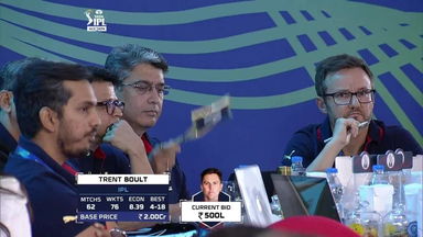 Trent Boult moves to Rajasthan Royals after a bidding war