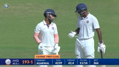 Ranji Trophy 2024/25, Hyderabad vs Pondicherry, Day 1: Match Highlights