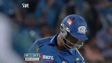 Match 45 PWI vs MI – Peterson's Wicket