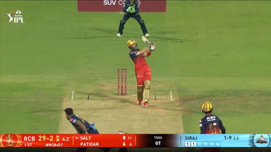 IPL 2025 M14: RCB vs GT - Phil Salt Six
