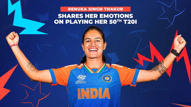 Renuka Singh Thakur shares her emotions on Playing her 50th T20I