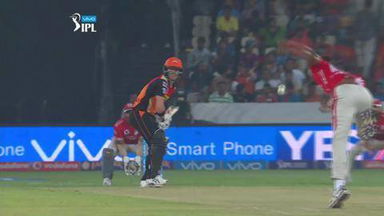 M18: SRH vs KXIP – David Warner Six