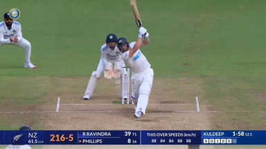 IND vs NZ 2024, 1ST Test: Glenn Phillips Six