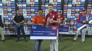 M32: KXIP vs RR – fbb Stylish Player of the Match – David Miller
