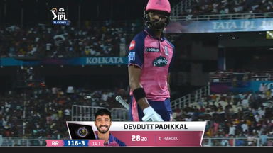 Q1: GT vs RR – Devdutt Padikkal Wicket