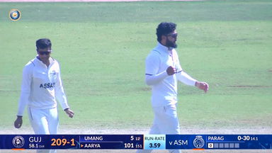 Ranji Trophy 2025-26, Gujarat vs Assam, Day 3: Match Highlights